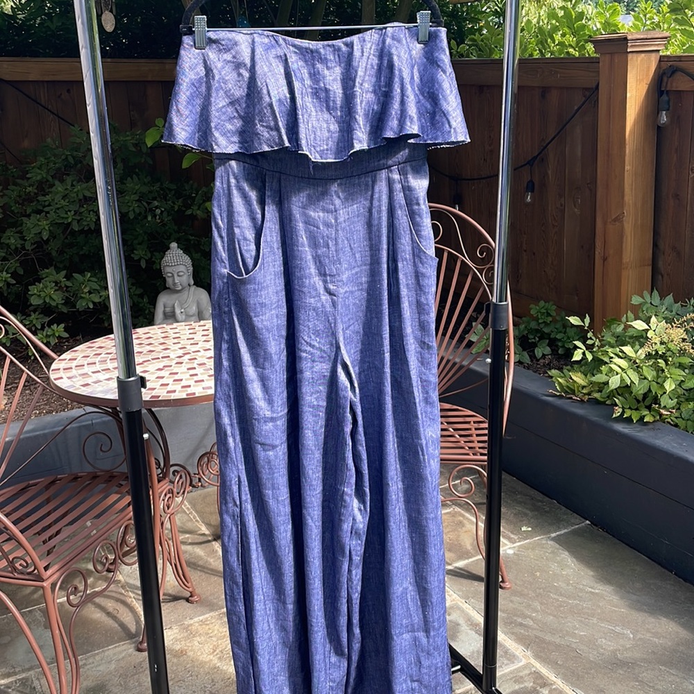 Milly Ruffle Jumpsuit - image 5